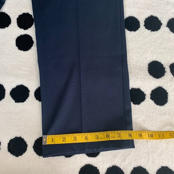 Greg Norman Golf Pants Navy Straight Leg Performance Business Chino - Picture 10 of 11